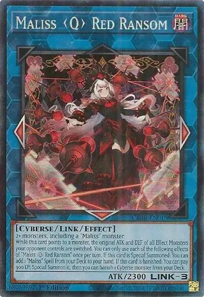 Maliss Q Red Ransom (CR) (CRBR-EN018) [Crossover Breakers]