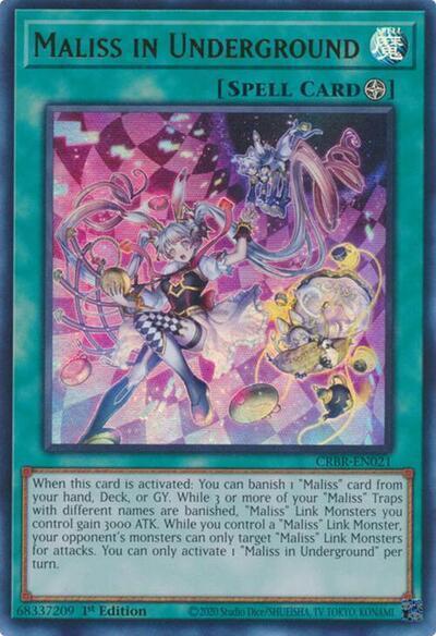 Maliss in Underground (CRBR-EN021) [Crossover Breakers]