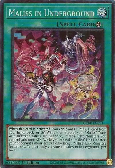Maliss in Underground (CR) (CRBR-EN021) [Crossover Breakers]