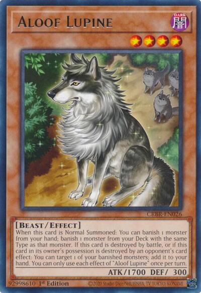 Aloof Lupine (CRBR-EN026) [Crossover Breakers]
