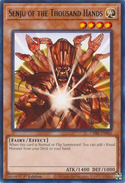 Senju of the Thousand Hands (CRBR-EN041) [Crossover Breakers]