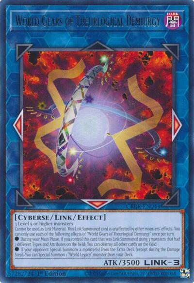 World Gears of Theurlogical Demiurgy (CRBR-EN044) [Crossover Breakers]
