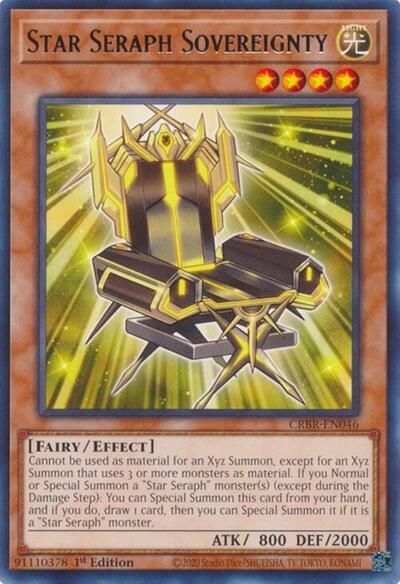 Star Seraph Sovereignty (CRBR-EN046) [Crossover Breakers]