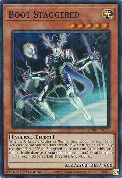 Boot Staggered (SR) (CRBR-EN057) [Crossover Breakers]