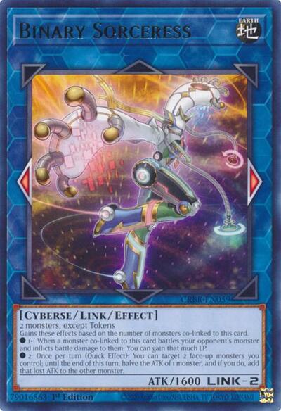 Binary Sorceress (CRBR-EN059) [Crossover Breakers]