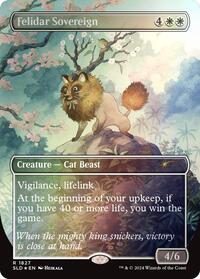 Felidar Sovereign (1827) (Rainbow Foil) (1827) [Secret Lair Drop Series]