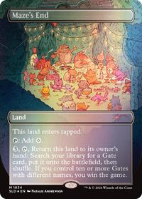 Maze's End (Rainbow Foil) (1834) [Secret Lair Drop Series]