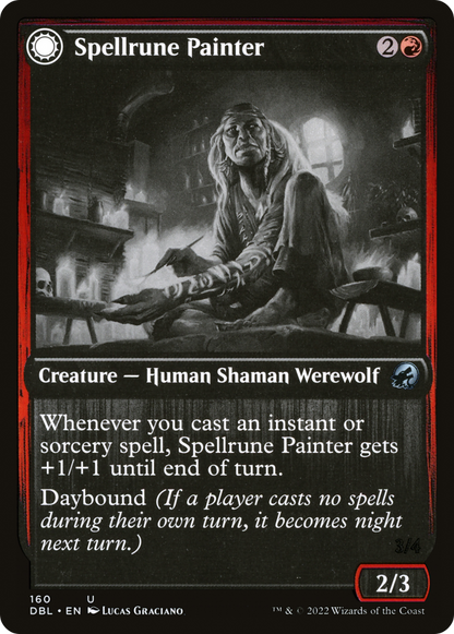 Spellrune Painter (DBL-160) - Innistrad: Double Feature: (Double Faced Transform)