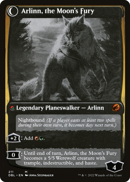 Arlinn, the Pack's Hope (DBL-211) - Innistrad: Double Feature: (Double Faced Transform)