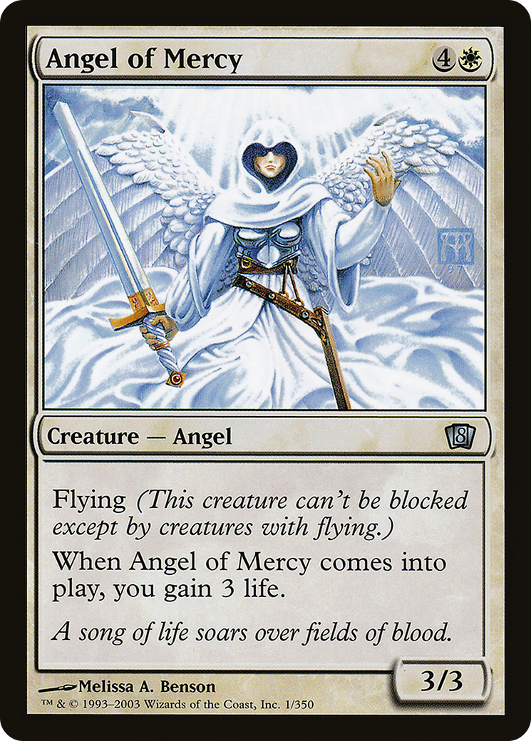 Angel of Mercy (8ED-01★) - 8th Edition Foil