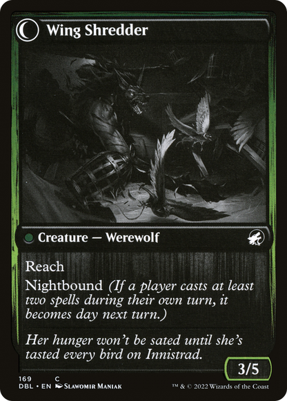 Bird Admirer (DBL-169) - Innistrad: Double Feature: (Double Faced Transform)