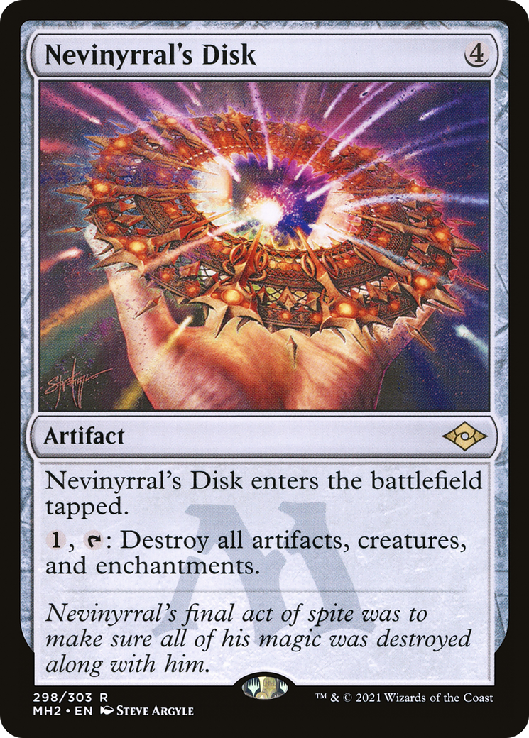 Nevinyrral's Disk (MH2-298) - Modern Horizons 2