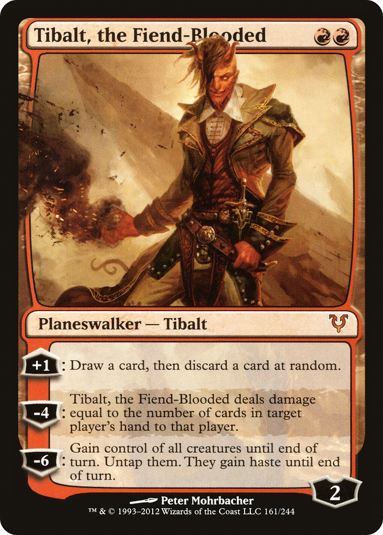 Tibalt, the Fiend-Blooded (AVR-161) - Avacyn Restored Foil