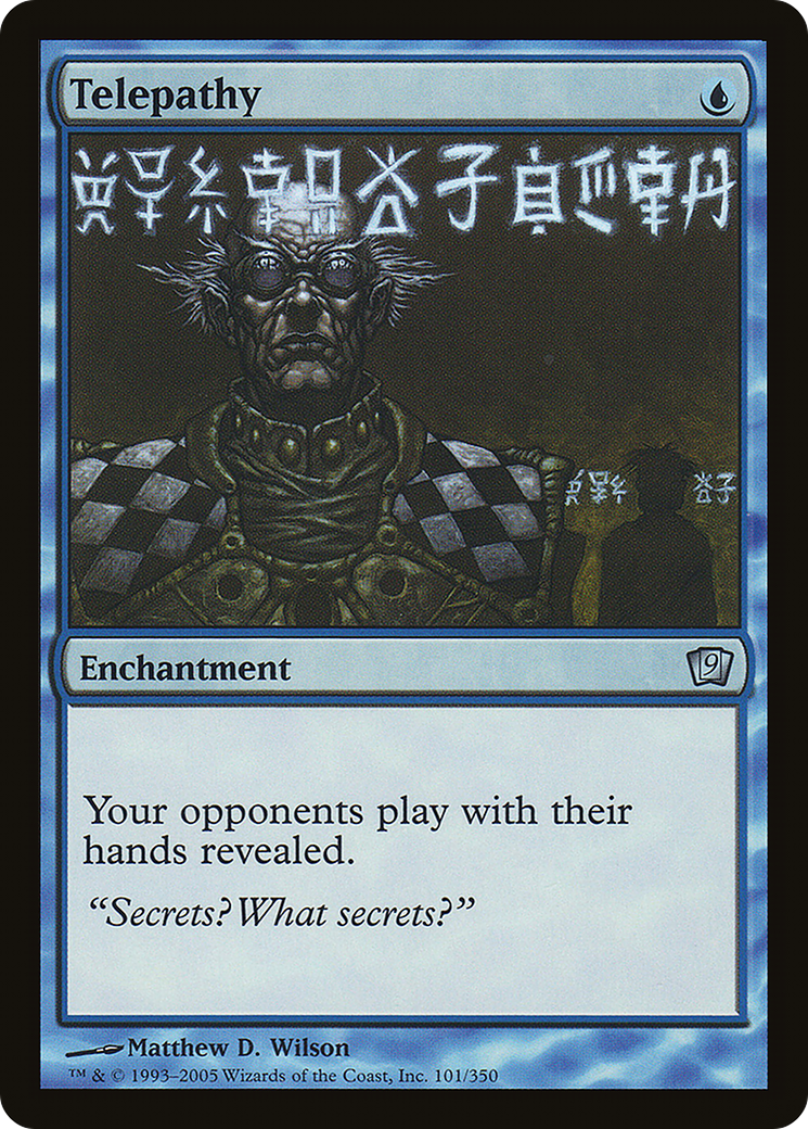 Telepathy (9ED-101★) - 9th Edition Foil