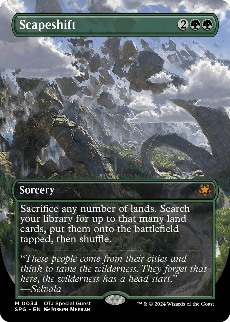 Scapeshift (Borderless) (SPG-034) - Special Guests