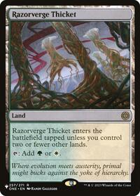 Razorverge Thicket (257/271) [The List Reprints]