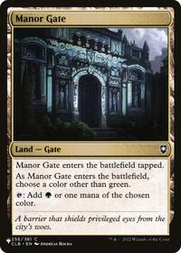 Manor Gate (356/361) [The List Reprints]
