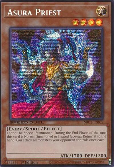 Asura Priest (PSR) (SBC2-ENI05) [Speed Duel: Battle City Finals]