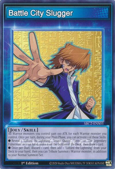 Battle City Slugger (SBC2-ENS03) [Speed Duel: Battle City Finals]