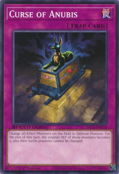 Curse of Anubis (SBC2-ENG20) [Speed Duel: Battle City Finals]
