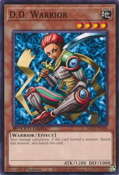 D.D. Warrior (SBC2-ENC08) [Speed Duel: Battle City Finals]