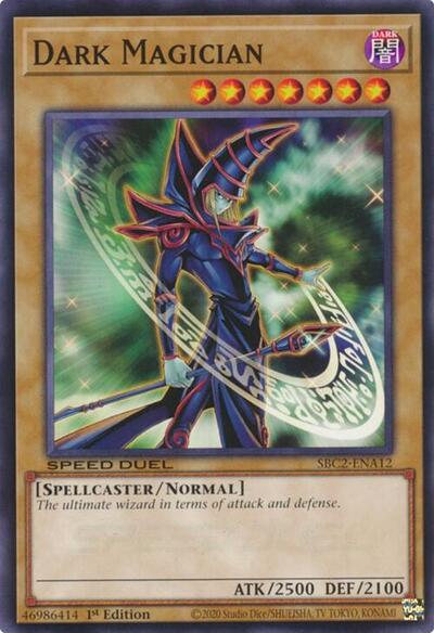 Dark Magician (SBC2-ENA12) [Speed Duel: Battle City Finals]