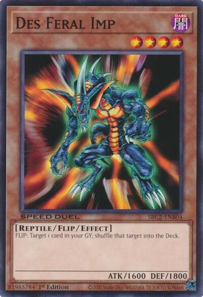 Des Feral Imp (SBC2-ENB04) [Speed Duel: Battle City Finals]
