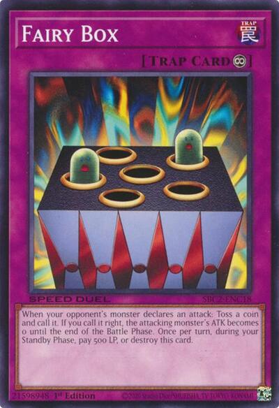 Fairy Box (SBC2-ENC18) [Speed Duel: Battle City Finals]
