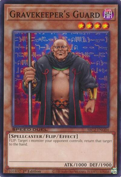Gravekeeper's Guard (SBC2-ENG04) [Speed Duel: Battle City Finals]