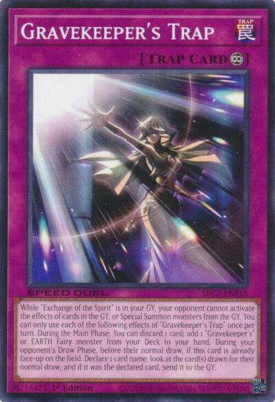 Gravekeeper's Trap (SBC2-ENF18) [Speed Duel: Battle City Finals]