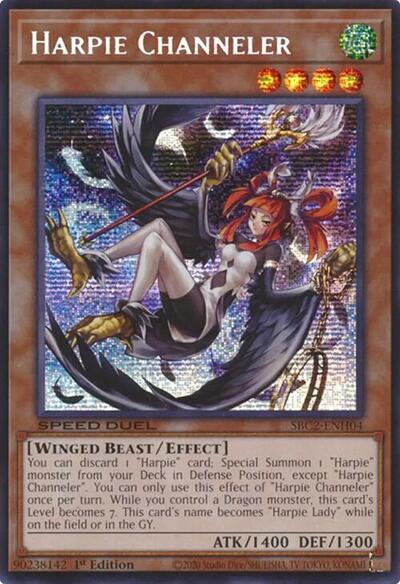 Harpie Channeler (PSR) (SBC2-ENH04) [Speed Duel: Battle City Finals]