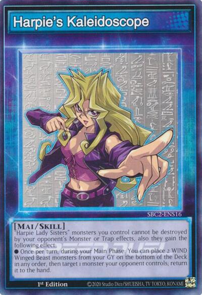 Harpie's Kaleidoscope (SBC2-ENS16) [Speed Duel: Battle City Finals]