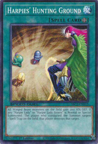 Harpies' Hunting Ground (SBC2-ENH15) [Speed Duel: Battle City Finals]