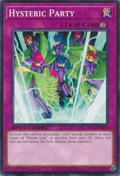 Hysteric Party (SBC2-ENH18) [Speed Duel: Battle City Finals]