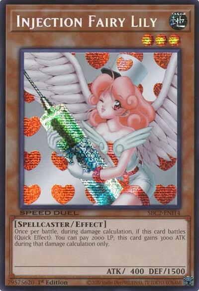 Injection Fairy Lily (PSR) (SBC2-ENI14) [Speed Duel: Battle City Finals]