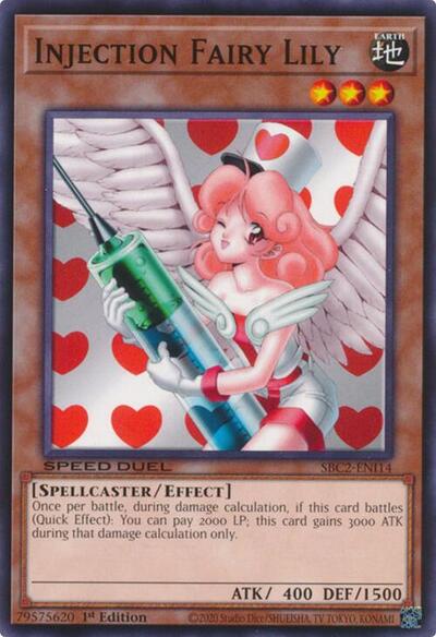 Injection Fairy Lily (SBC2-ENI14) [Speed Duel: Battle City Finals]