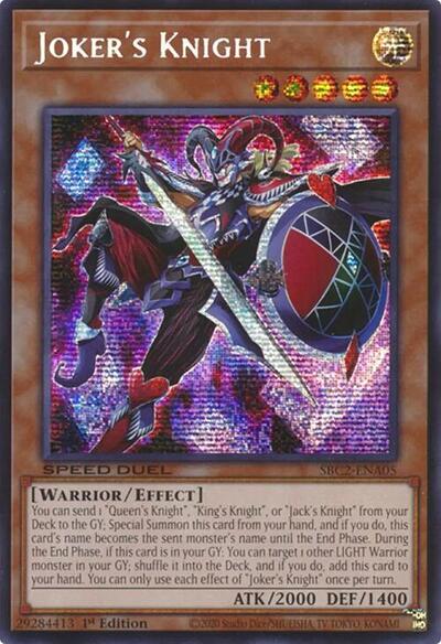 Joker's Knight (PSR) (SBC2-ENA05) [Speed Duel: Battle City Finals]