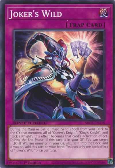 Joker's Wild (SBC2-ENA18) [Speed Duel: Battle City Finals]