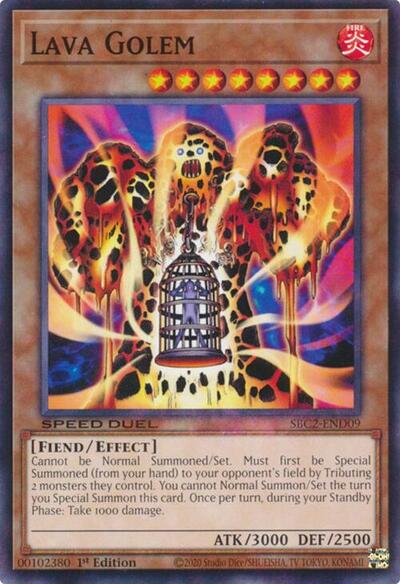 Lava Golem (SBC2-END09) [Speed Duel: Battle City Finals]
