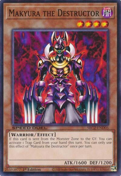 Makyura the Destructor (SBC2-END05) [Speed Duel: Battle City Finals]