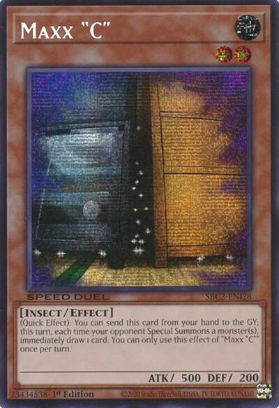 Maxx "C" (PSR) (SBC2-ENI28) [Speed Duel: Battle City Finals]