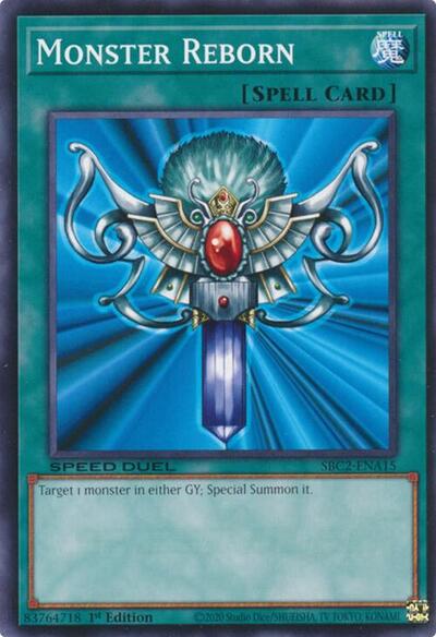 Monster Reborn (SBC2-ENA15) (SBC2-ENA15) [Speed Duel: Battle City Finals]