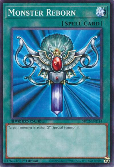 Monster Reborn (SBC2-END14) (SBC2-END14) [Speed Duel: Battle City Finals]