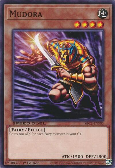 Mudora (SBC2-ENF05) [Speed Duel: Battle City Finals]