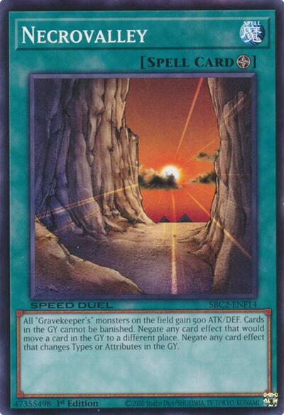 Necrovalley (SBC2-ENF14) [Speed Duel: Battle City Finals]