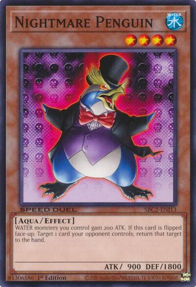 Nightmare Penguin (SBC2-ENI13) [Speed Duel: Battle City Finals]