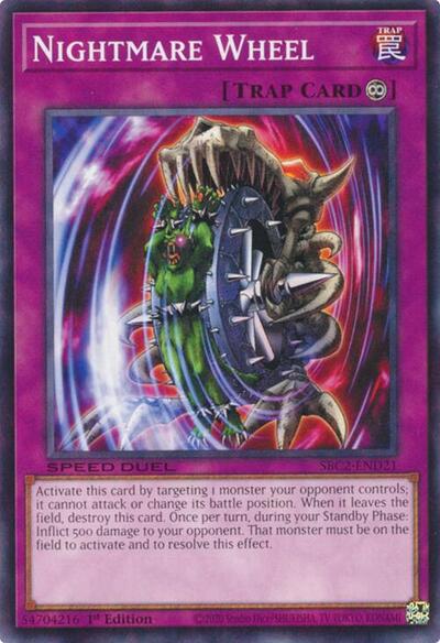 Nightmare Wheel (SBC2-END21) [Speed Duel: Battle City Finals]