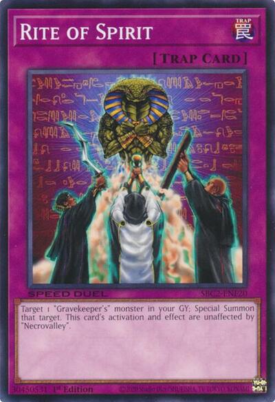 Rite of Spirit (SBC2-ENF20) [Speed Duel: Battle City Finals]
