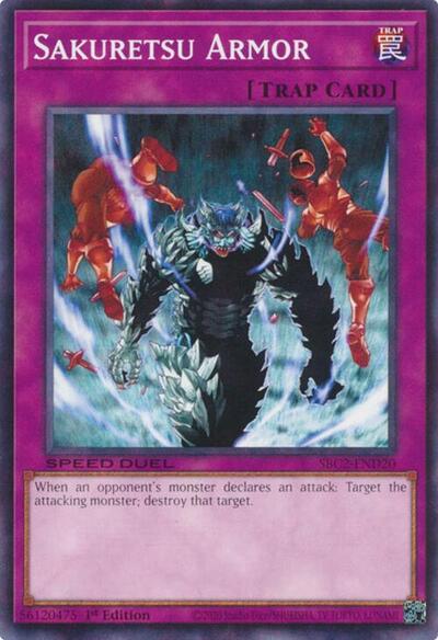 Sakuretsu Armor (SBC2-END20) [Speed Duel: Battle City Finals]