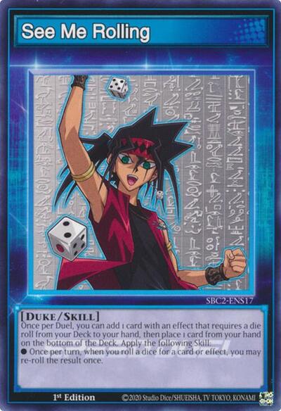 See Me Rolling (SBC2-ENS17) [Speed Duel: Battle City Finals]